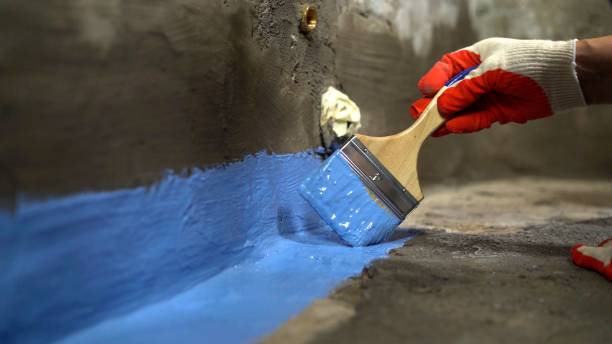 Commercial Foundation Crack Repair project at a Weedsport, NY business property by SJ Waterproofing Pros